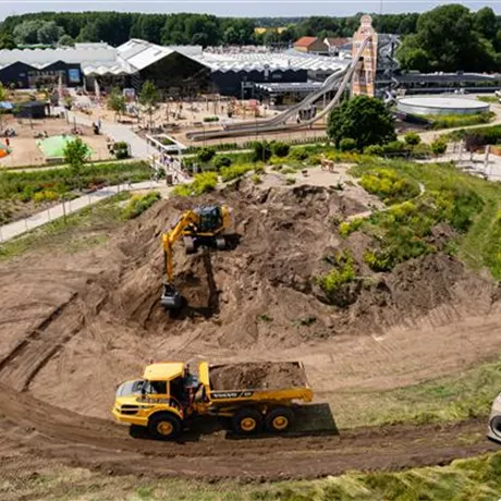 Baustart unserer neuen Achterbahn – Die Arbeiten haben begonnen!