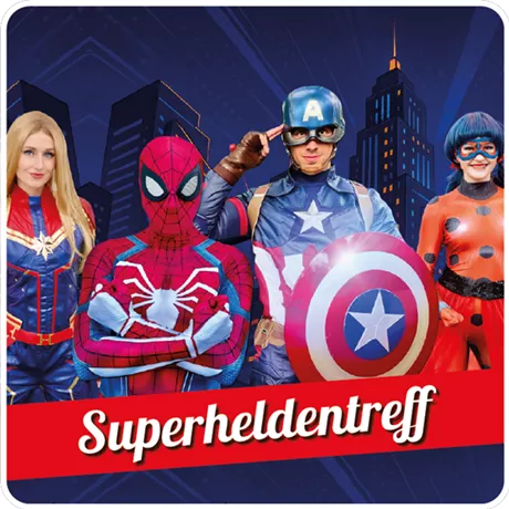 Großes Herbst-Spektakel im Holland-Park Tag 2. Superheldentreff